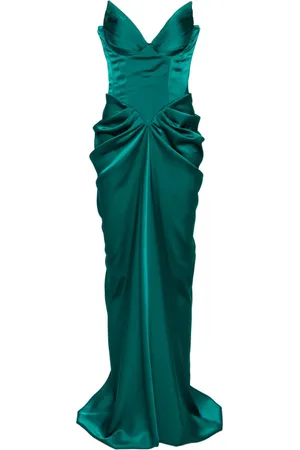 Ana Radu Abendkleid mit Schnürung