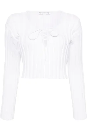 Alexander Wang Gerippter Cropped-Pullover