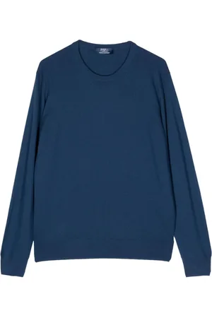 FEDELI Pullover mit Rundhalsausschnitt