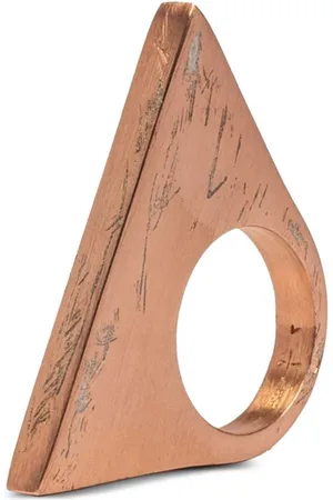 PARTS OF FOUR Vergoldeter Crescent Bridge Ring