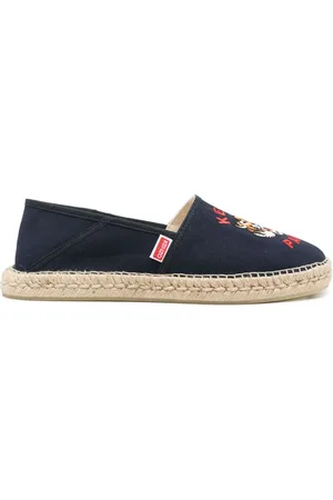 Kenzo Lucky Tiger Espadrilles aus Canvas