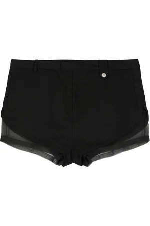 EgonLab Kurze Shorts mit Sheer-Einsatz