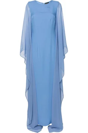 ‎Taller Marmo‎ Adriatica Abendkleid mit transparenten Ärmeln