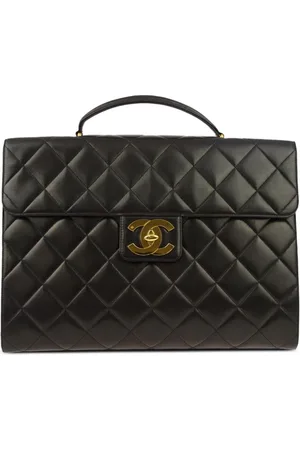CHANEL 1995 Gesteppte Aktentasche
