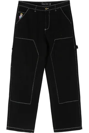 KIDSUPER STUDIOS Messy Stitched Hose im Workwear-Look