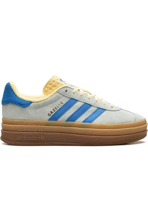 adidas Gazelle Bold Almost Blue/Yellow Sneakers