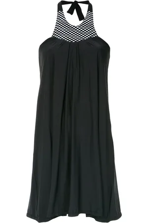 AMIR SLAMA Kleid mit Neckholder-Ausschnitt