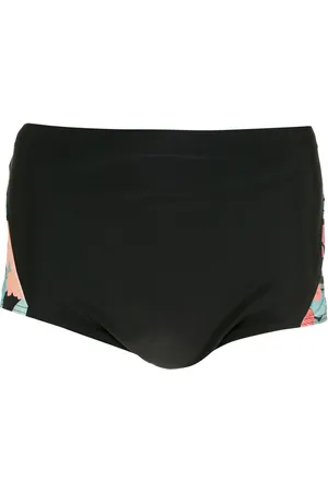 AMIR SLAMA Badehose mit Hibiskus-Print