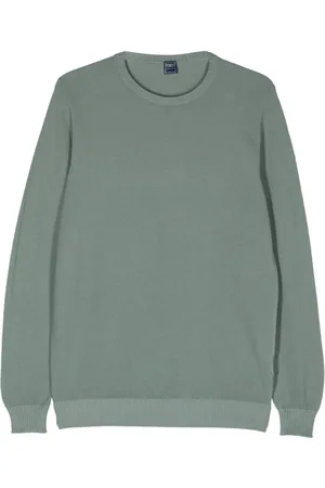 FEDELI Pullover mit Wabenmuster