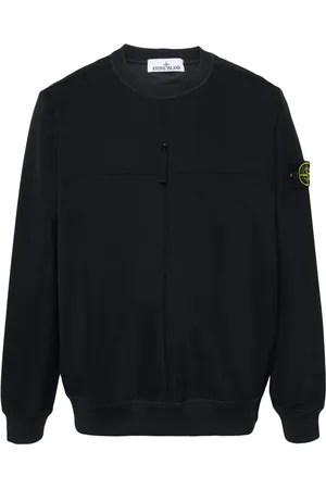 Stone Island Sweatshirt mit Kompass-Patch
