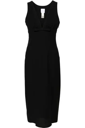 Patou Midikleid mit Schleifendetail