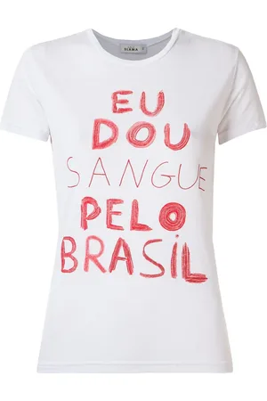 AMIR SLAMA T-Shirt mit grafischem Print