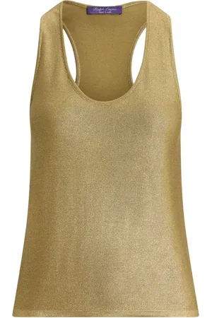 Ralph Lauren Tanktop im Metallic-Look
