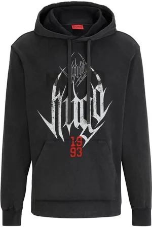 HUGO BOSS Hoodie mit Logo-Print