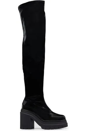 HUGO BOSS X Bella Poarch Stiefel mit Vinyl-Effekt