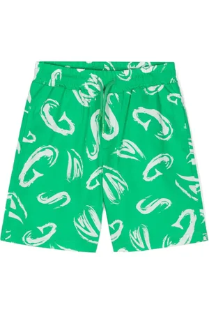 Msgm Bermudas mit abstraktem Print