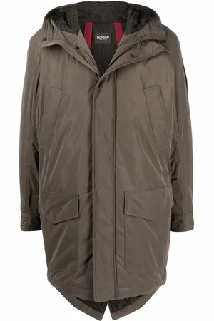 Dondup Midiparka mit verdecktem Verschluss