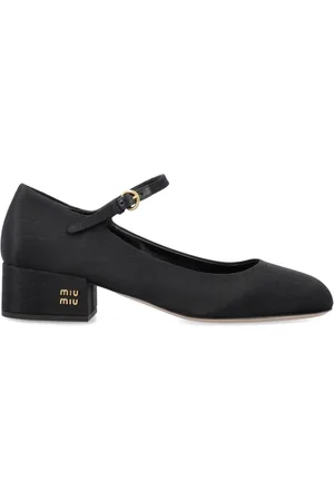 Miu Miu Mary Janes mit Moiré-Effekt 35mm