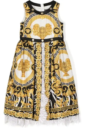 VERSACE Kleid mit Barocco-Print