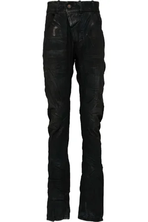 11 BY BORIS BIDJAN SABERI Skinny-Jeans mit tiefem Schritt