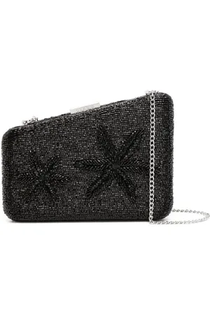Staud Carmella Clutch mit Perlen