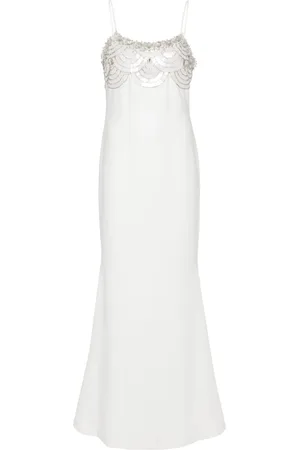 AMEN Maxikleid mit Kristallen