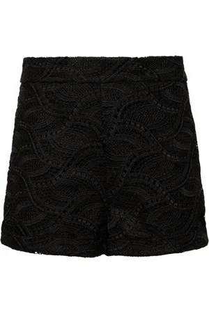 ERMANNO SCERVINO Mini-Shorts aus Guipure-Spitze