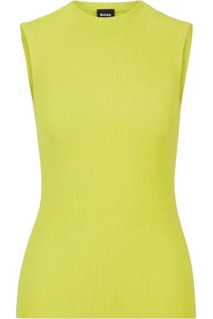 HUGO BOSS Geripptes Top