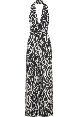 Nicholas Stephania Jumpsuit mit Inez-Print