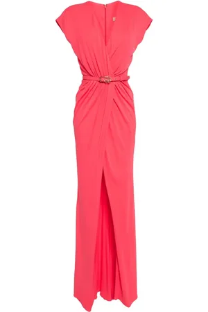 Elie saab Drapiertes Midikleid