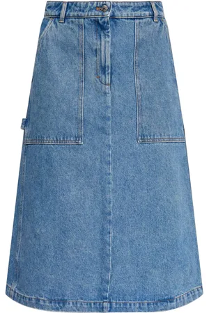 Maison Kitsuné Minirock mit Stickerei