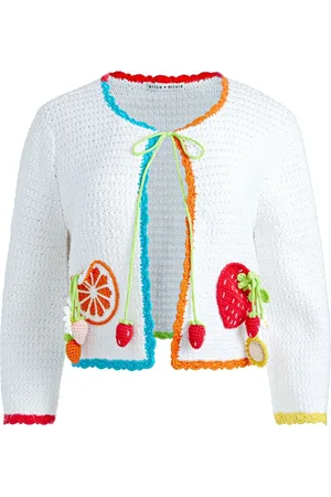 ALICE+OLIVIA Gehäkelter Anderson Cardigan