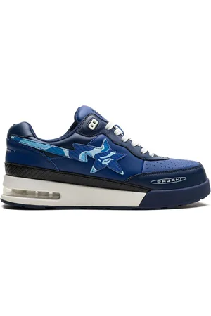 A Bathing Ape X Pagani Roadsta "Navy ABC Camo" Sneakers