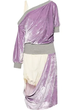 all in Midikleid aus Samt