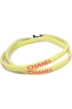 CHANEL 2000 Sonnenbrillenriemen mit Logo-Stickerei