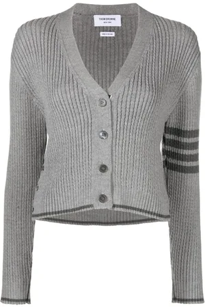 Thom Browne Cardigan mit Zopfmuster