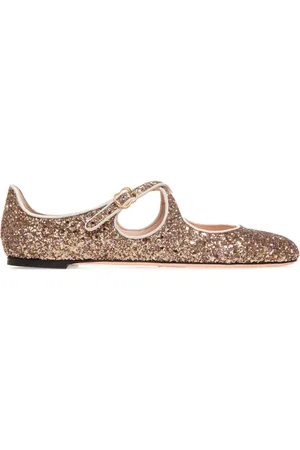 Bally Ballerinas im Glitter-Look