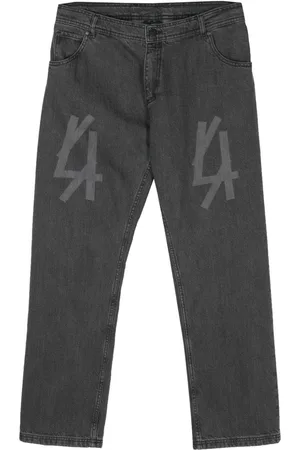 44 Label Group Skyscraper Straight-Leg-Jeans