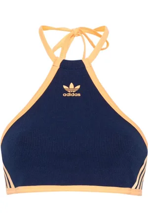 adidas Cropped-Top mit Logo-Print