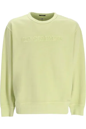 C.P. Company Sweatshirt mit Frottee-Logo