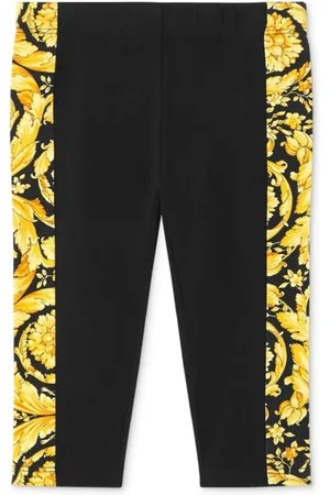 VERSACE Leggings mit Barocco-Print