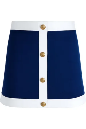 ALICE+OLIVIA Colton Minirock in Colour-Block-Optik