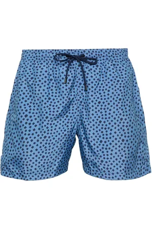CANALI Badeshorts mit Polka Dots