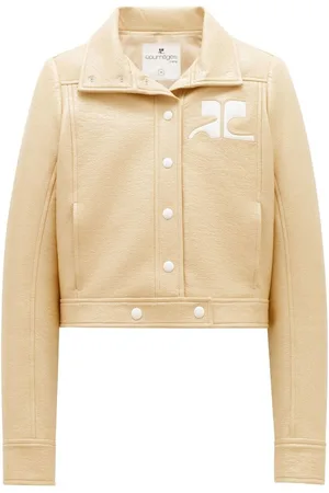 Courrèges Vinyl-Jacke mit Reißverschluss