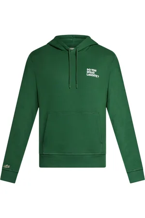Lacoste Hoodie mit Slogan-Print