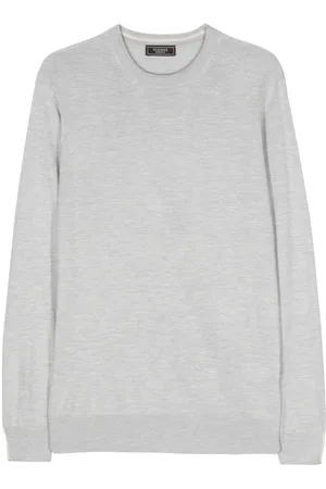 PESERICO SIGN Melierter Feinripp-Pullover