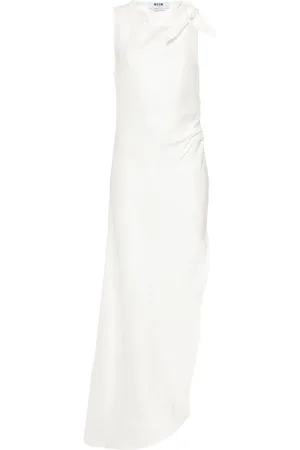 Msgm Kleid mit Knotendetail
