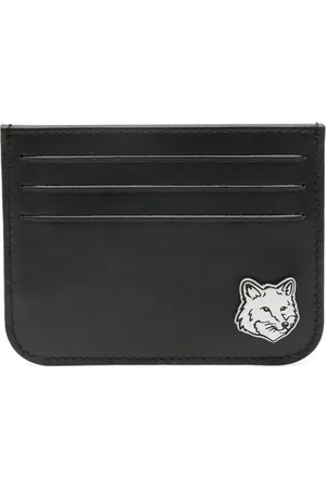 Maison Kitsuné Kartenetui mit Fuchs-Schild