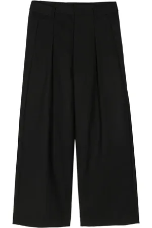 ATTACHMENT Bundfaltenhose mit weitem Bein