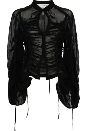 ISABEL BENENATO Drapiertes Top